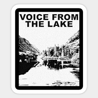 voice from the lake music Sticker